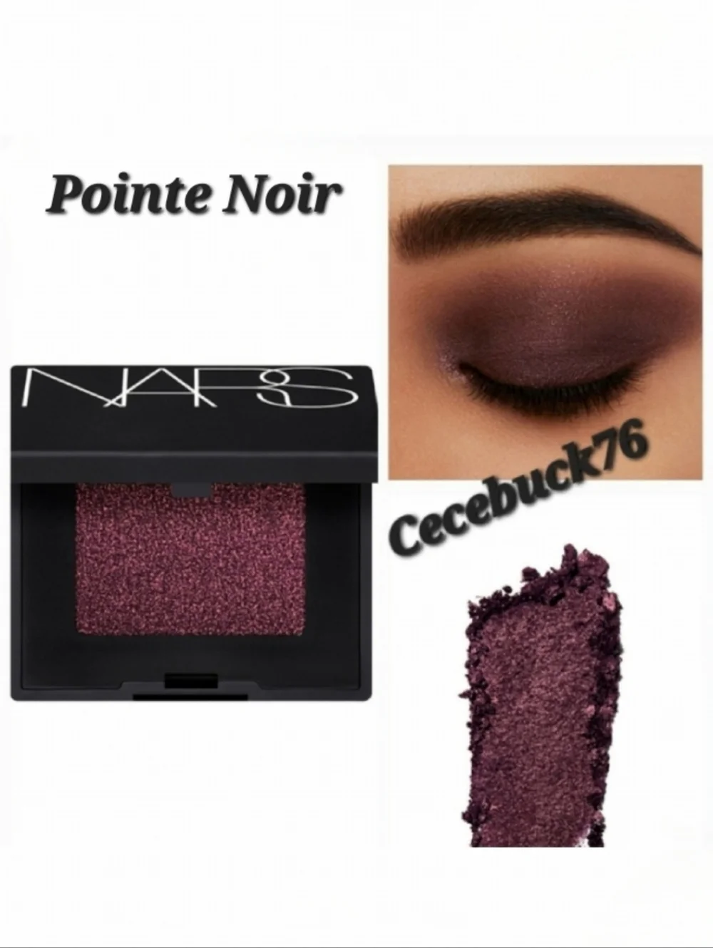 🌺NARS Pointe Noir HardWired Eyeshadow